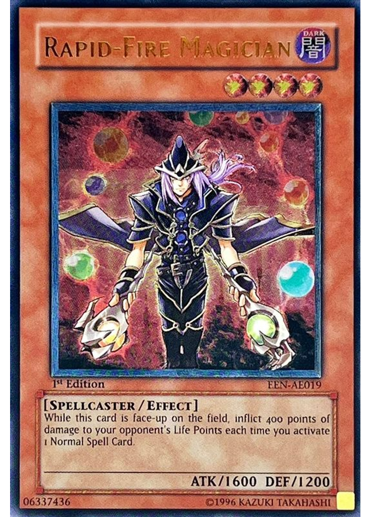 Rapid-Fire Magician (Ultimate Rare 1st Edition)