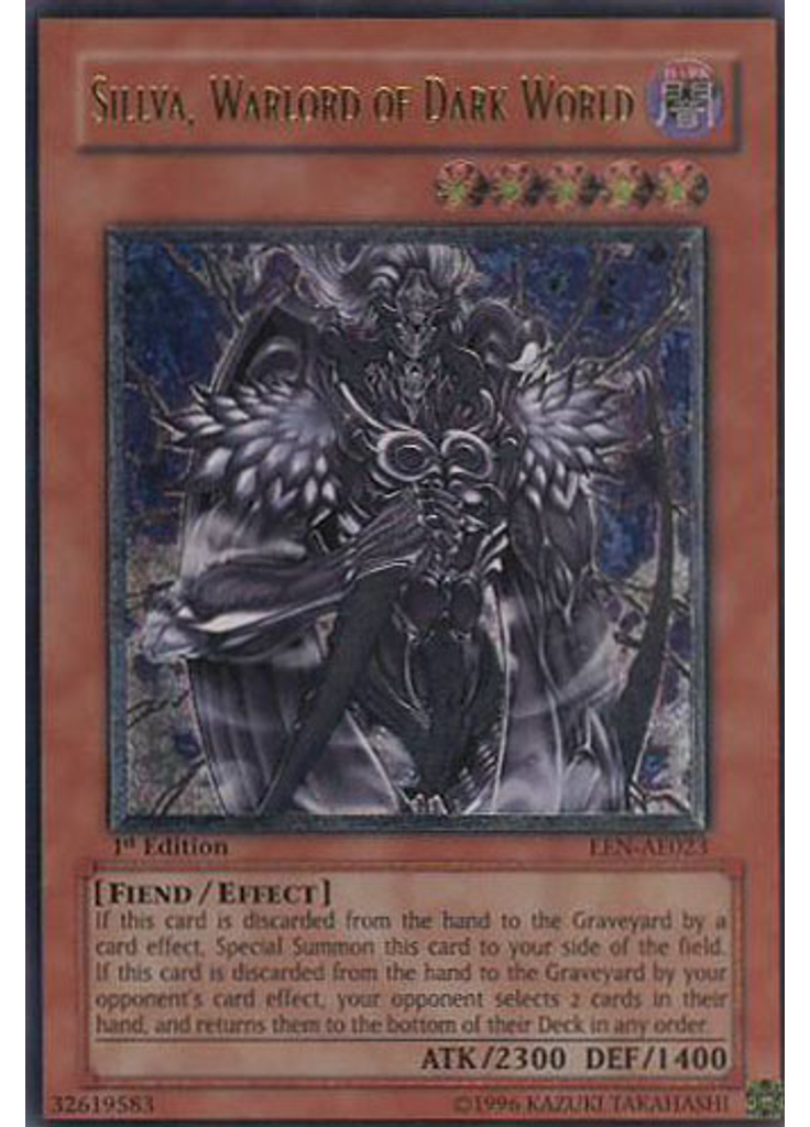 Sillva, Warlord of Dark World (Ultimate Rare 1st Edition)