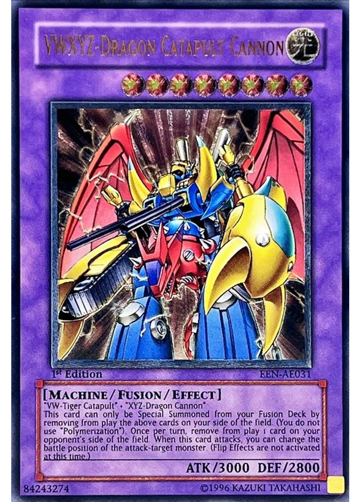 VWXYZ-Dragon Catapult Cannon (Ultimate Rare 1st Edition)