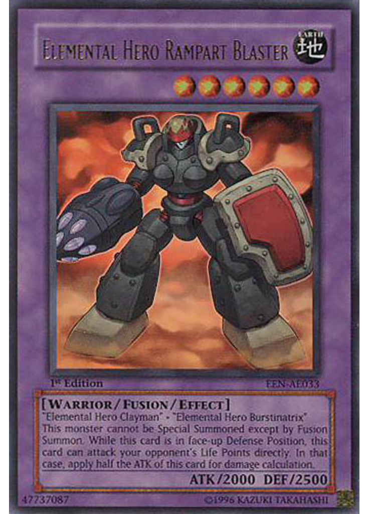 Elemental HERO Rampart Blaster