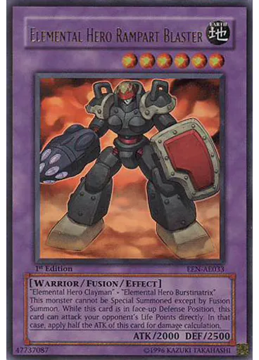 Elemental HERO Rampart Blaster