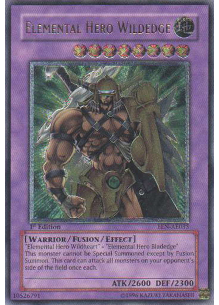 Elemental HERO Wildedge (Ultimate Rare 1st Edition)