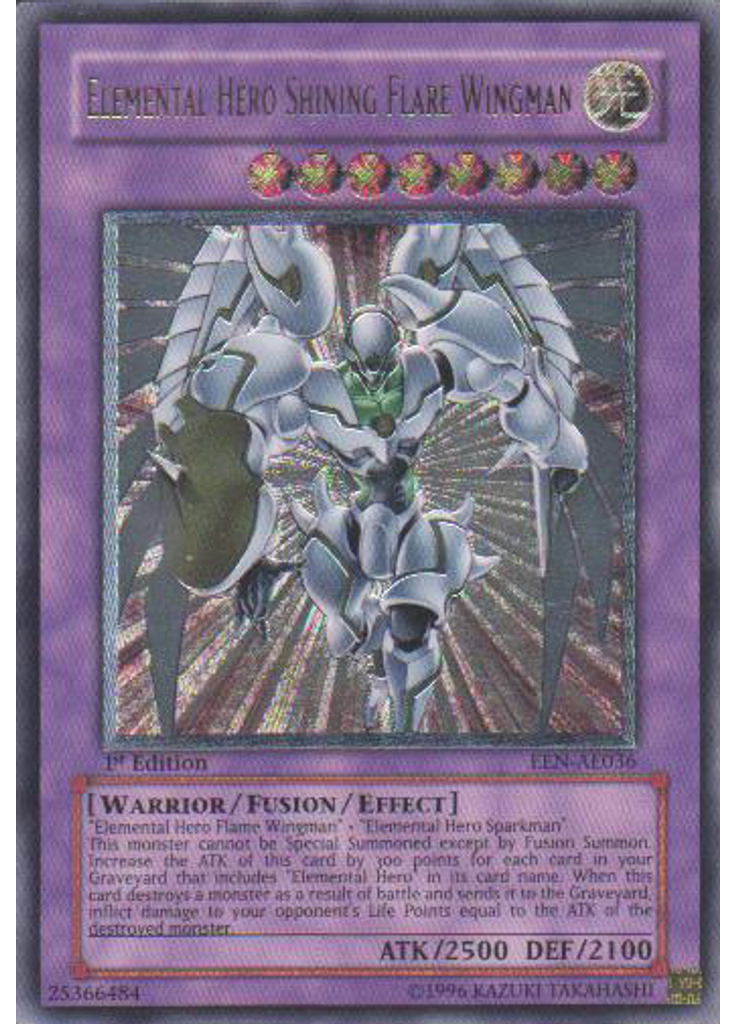 Elemental HERO Shining Flare Wingman (Ultimate Rare 1st Edition)