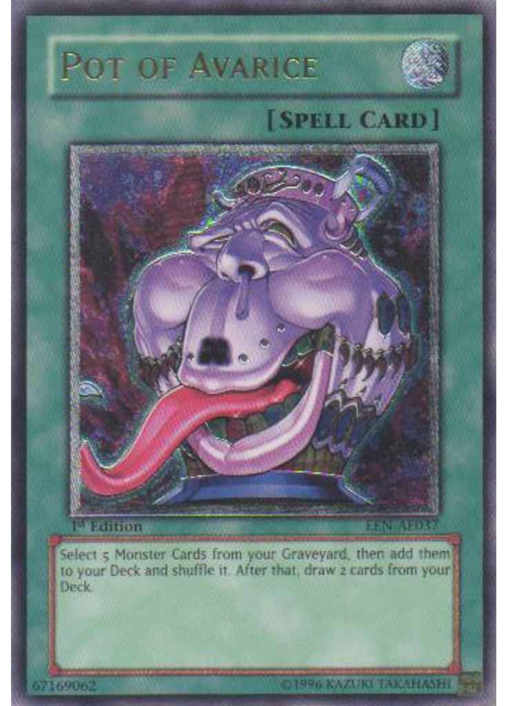 Pot of Avarice (Ultimate Rare 1st Edition)