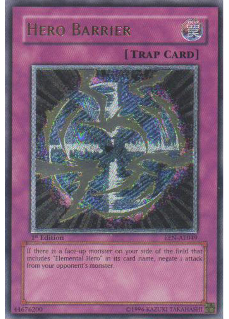 Hero Barrier (Ultimate Rare 1st Edition)