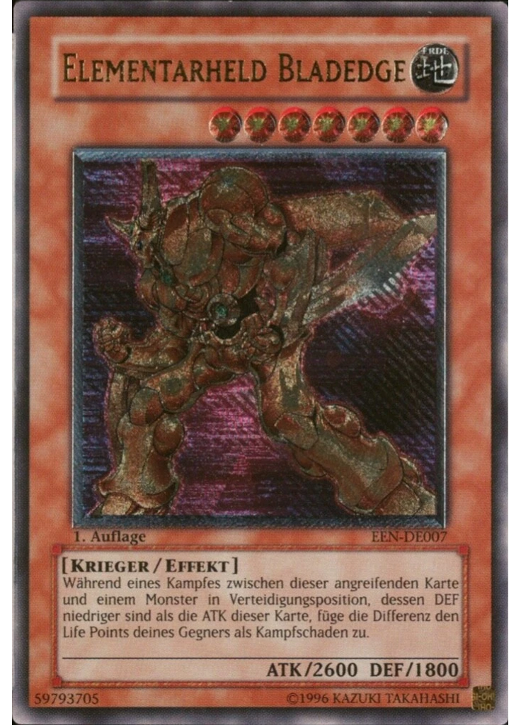Elementar-HELD Bladedge (Ultimate Rare 1st Edition)