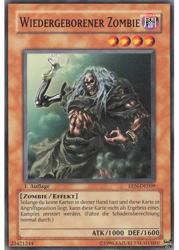 Wiedergeborener Zombie