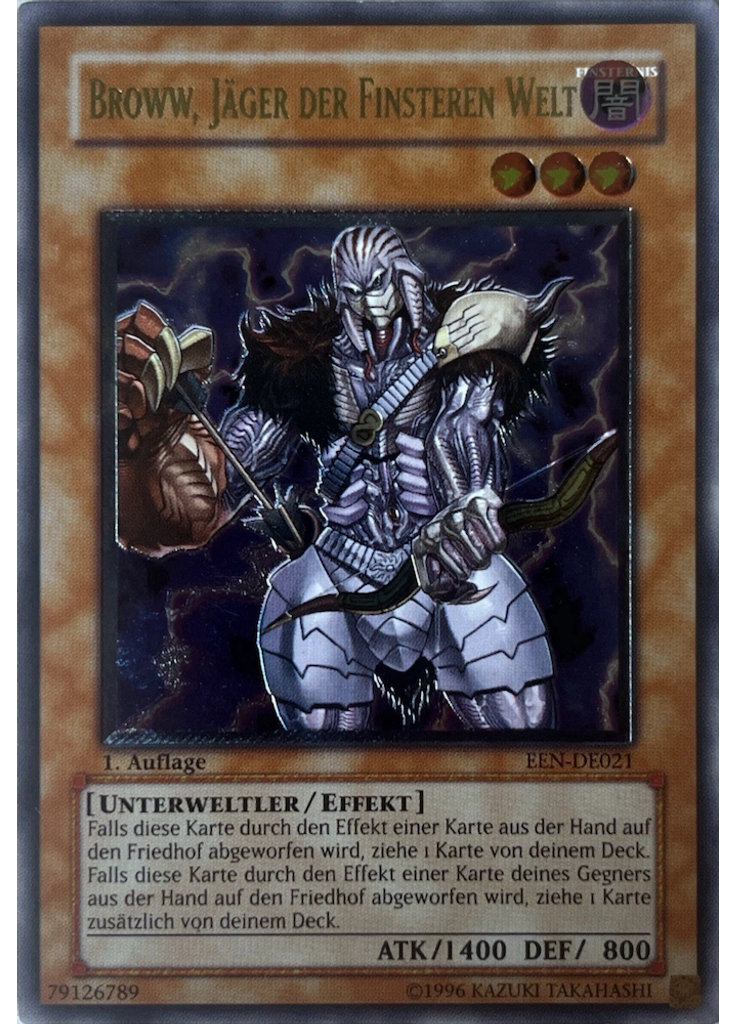 Broww, Jäger der Finsteren Welt (Ultimate Rare 1st Edition)