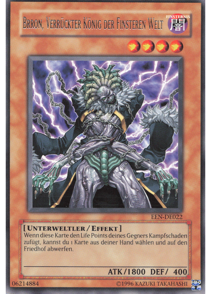 Brron, Verrückter König der Finsteren Welt (Rare Unlimited)
