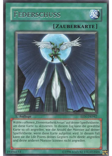 Federschuss