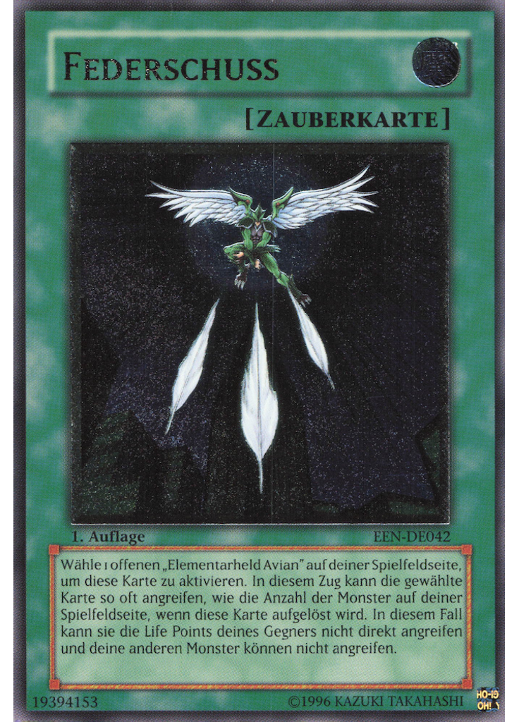 Federschuss (Ultimate Rare 1st Edition)
