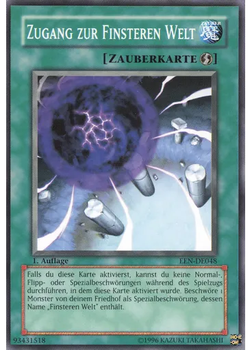 Zugang zur Finsteren Welt
