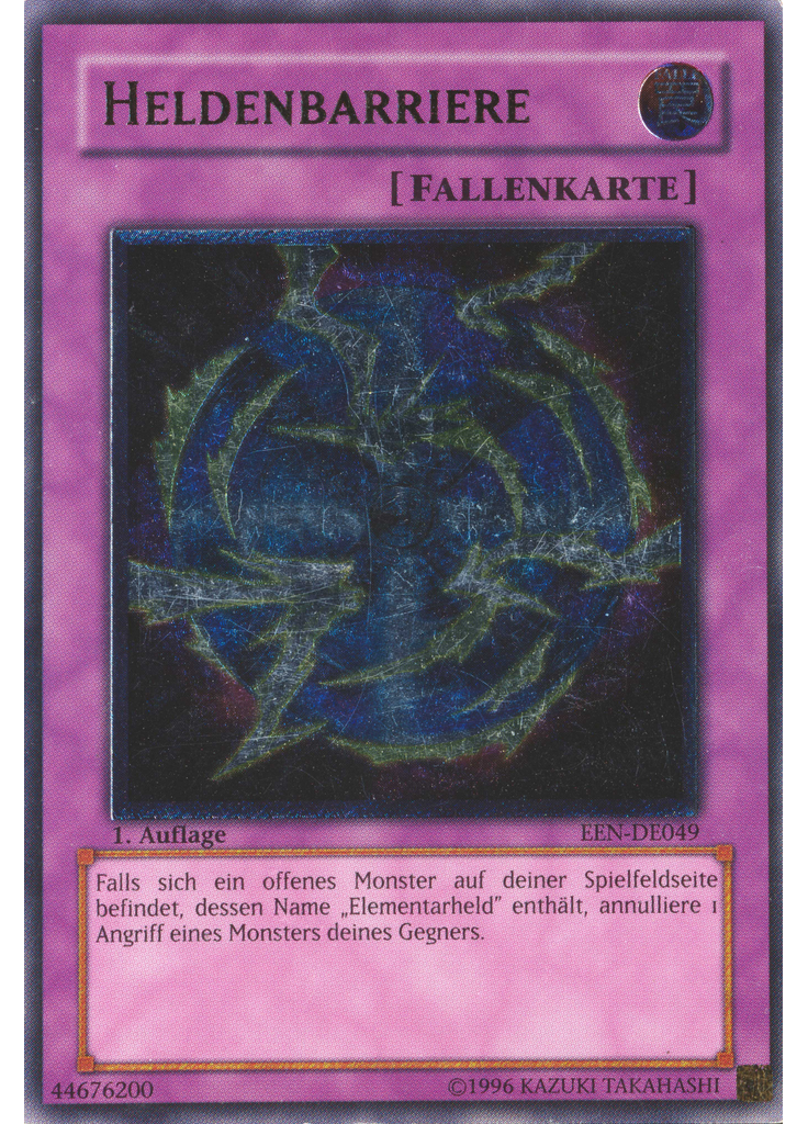 Heldenbarriere (Ultimate Rare 1st Edition)