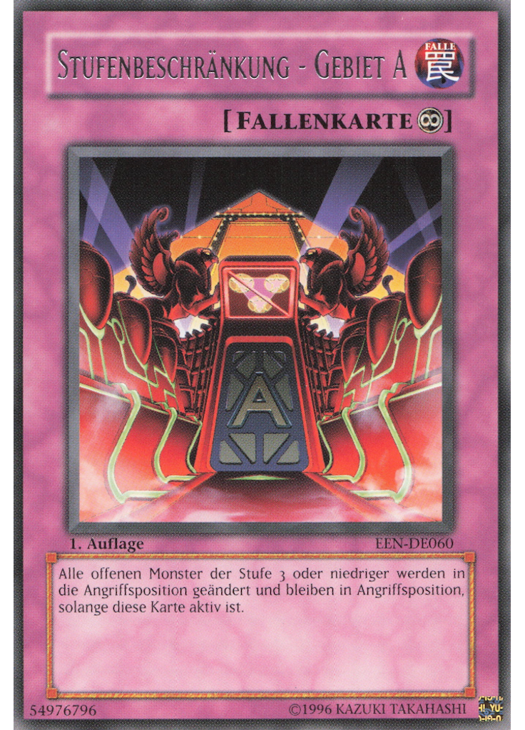 Stufenbeschränkung - Gebiet A