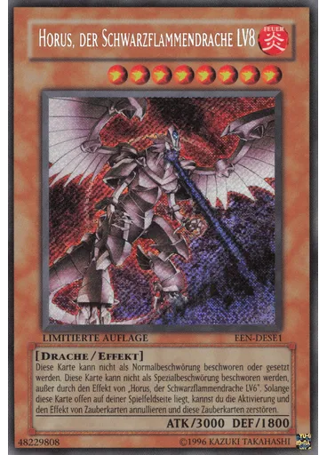 Horus, der Schwarzflammendrache LV8 — Elemental Energy: Special Edition