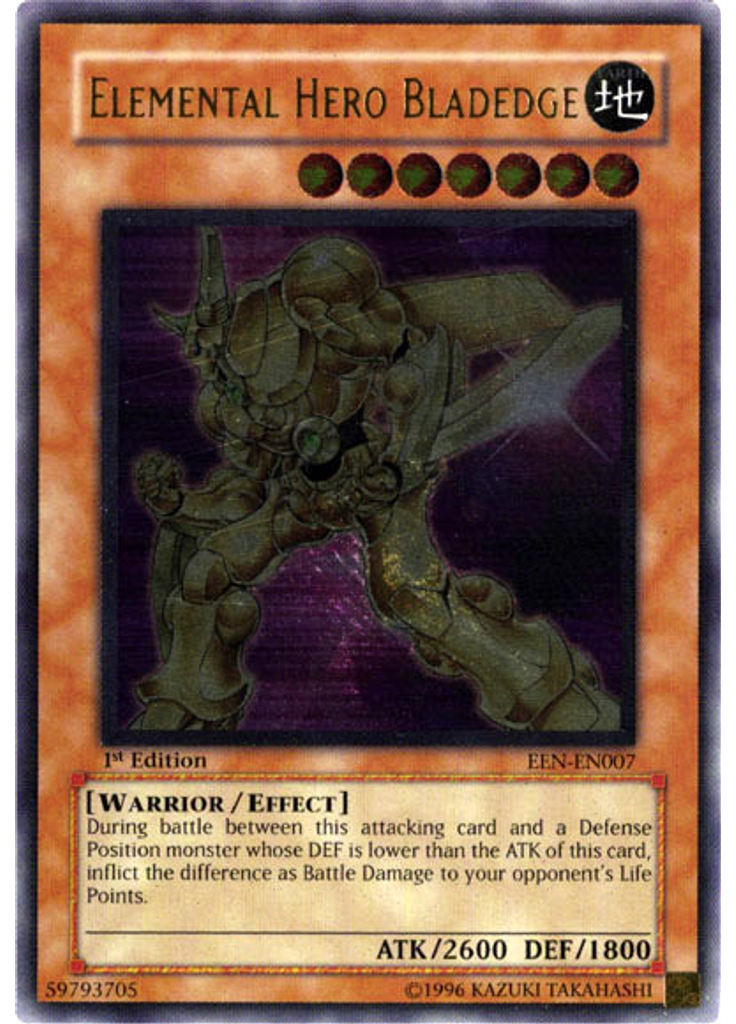 Elemental HERO Bladedge (Ultimate Rare 1st Edition)