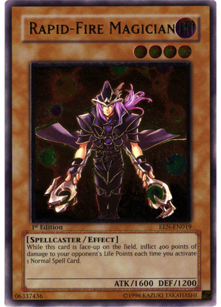 Rapid-Fire Magician (Ultimate Rare 1st Edition)