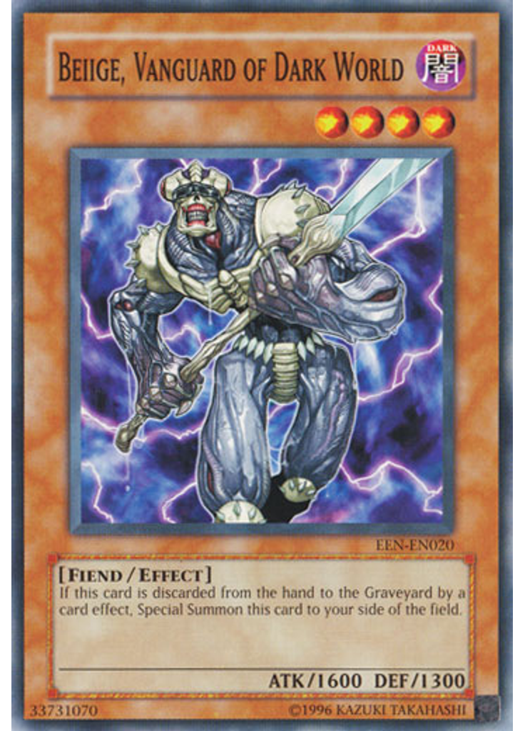 Beiige, Vanguard of Dark World (Common Unlimited)