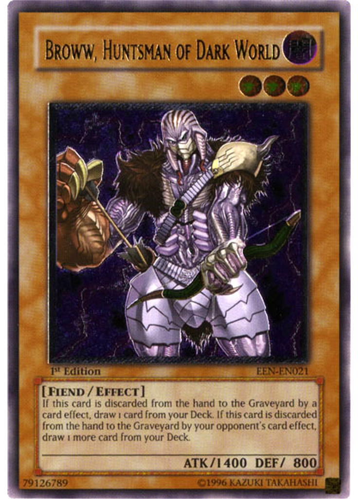 Broww, Huntsman of Dark World (Ultimate Rare 1st Edition)