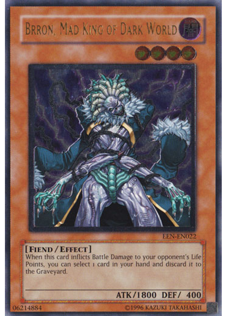 Brron, Mad King of Dark World (Ultimate Rare Unlimited)