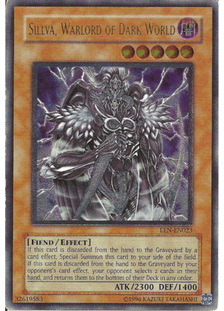 Sillva, Warlord of Dark World (Ultimate Rare Unlimited)