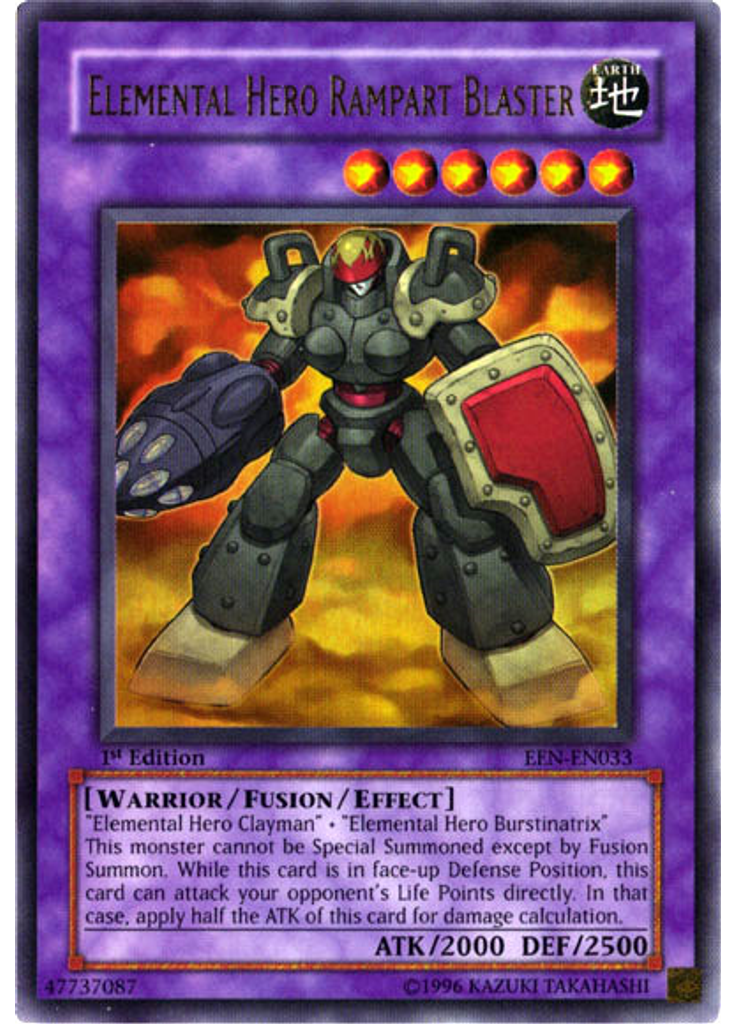 Elemental HERO Rampart Blaster