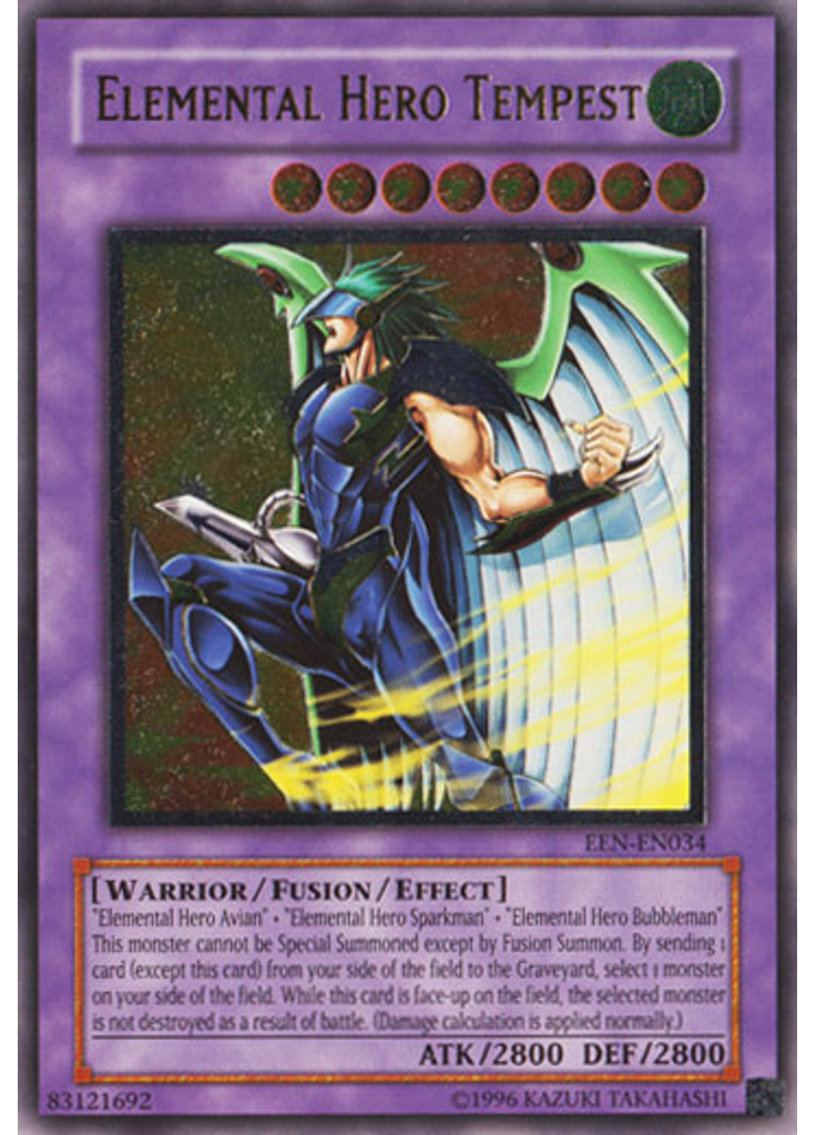 Elemental HERO Tempest (Ultimate Rare Unlimited)