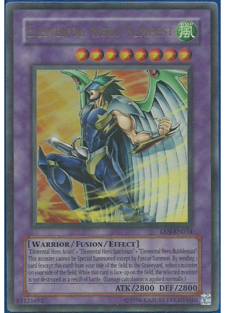 Elemental HERO Tempest (Ultra Rare Unlimited)