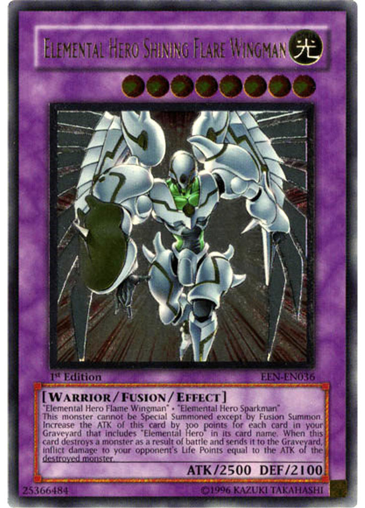 Elemental HERO Shining Flare Wingman (Ultimate Rare 1st Edition)