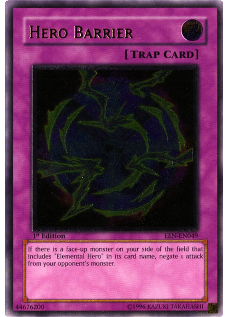 Hero Barrier (Ultimate Rare 1st Edition)