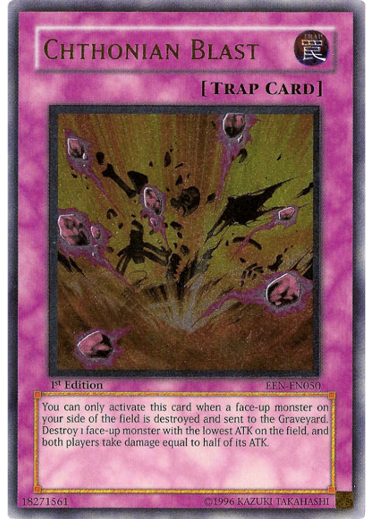 Chthonian Blast (Ultimate Rare 1st Edition)