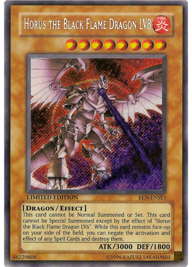Horus the Black Flame Dragon LV8