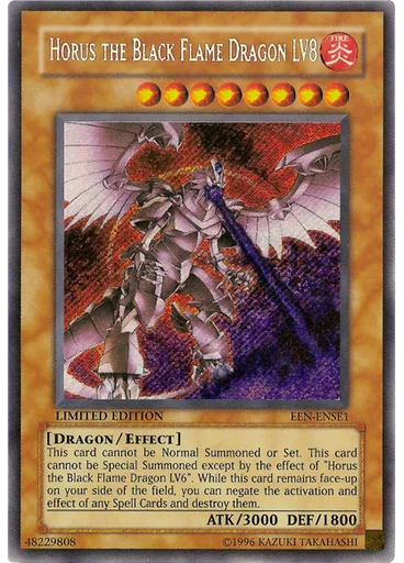 Horus the Black Flame Dragon LV8 — Elemental Energy: Special Edition