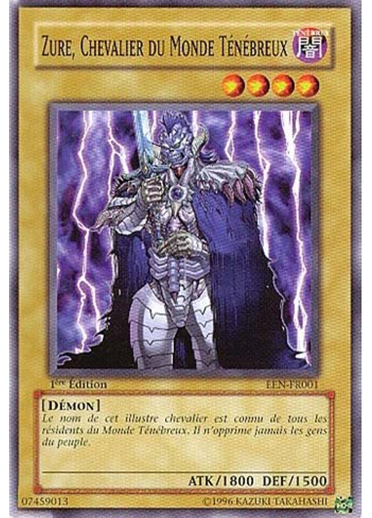 Zure, Chevalier du Monde Ténébreux