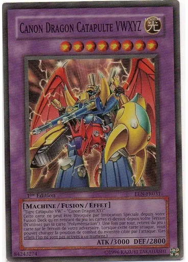 Canon Dragon Catapulte VWXYZ