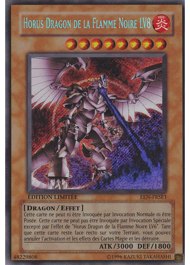 Horus Dragon de la Flamme Noire LV8