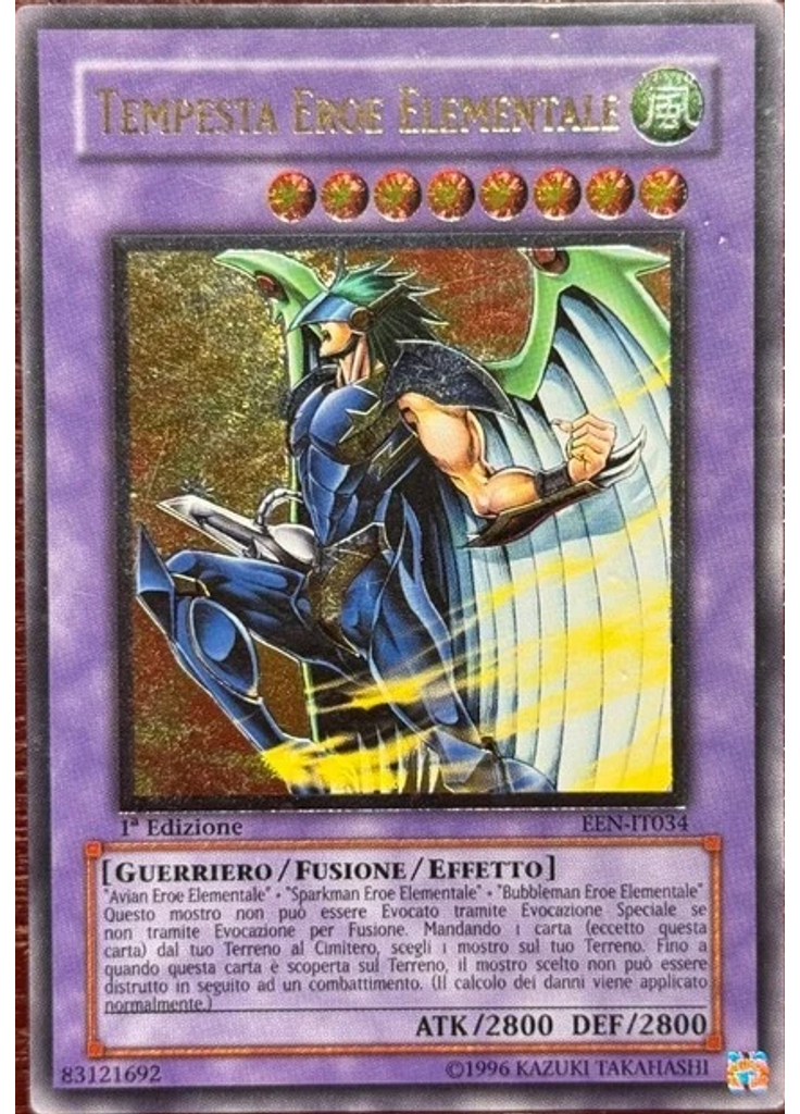 Tempesta EROE Elementale (Ultimate Rare 1st Edition)