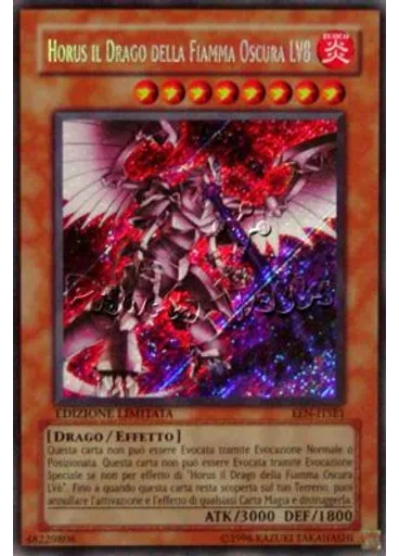 Horus il Drago della Fiamma Oscura LV8