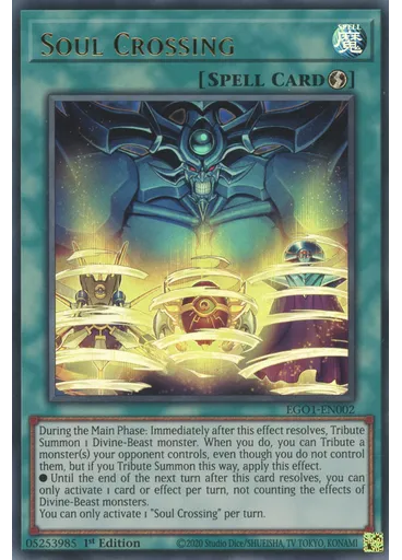 Soul Crossing — Egyptian God Deck: Obelisk the Tormentor