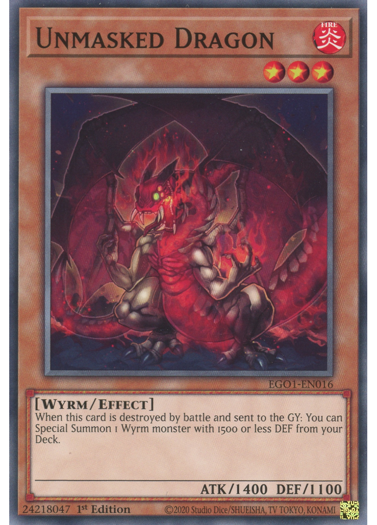 Unmasked Dragon