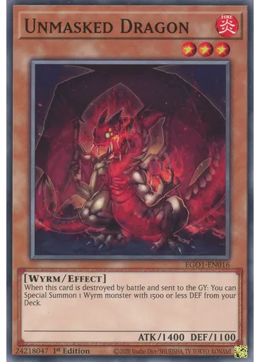 Unmasked Dragon
