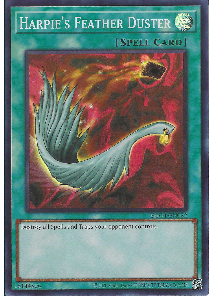 Harpie's Feather Duster (Super Rare Unlimited)