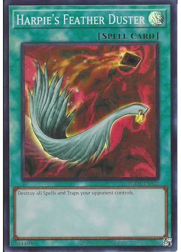 Harpie's Feather Duster (Super Rare Unlimited)
