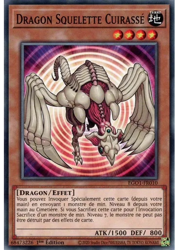 Dragon Squelette Cuirassé