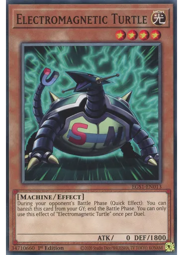 Electromagnetic Turtle — Egyptian God Deck: Slifer the Sky Dragon