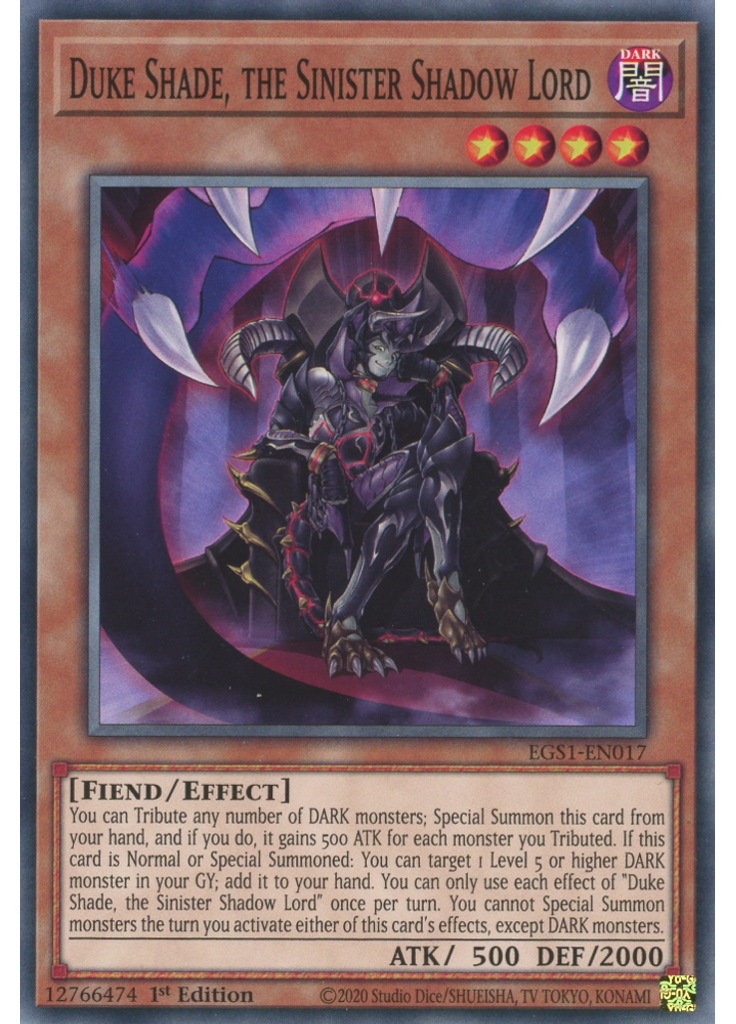 Duke Shade, the Sinister Shadow Lord