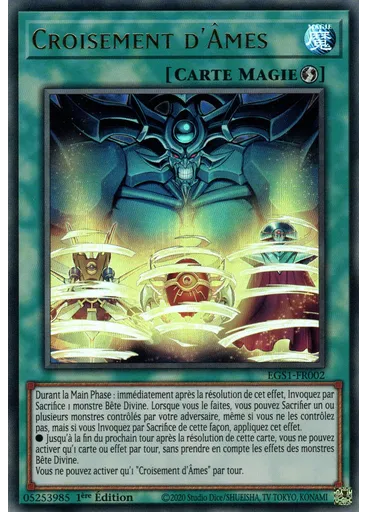 Croisement d'Âmes — Deck des Dieux Égyptiens : Slifer, le Dragon Céleste