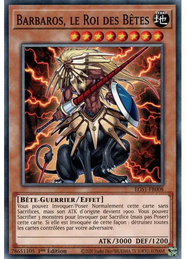 Barbaros, le Roi des Bêtes