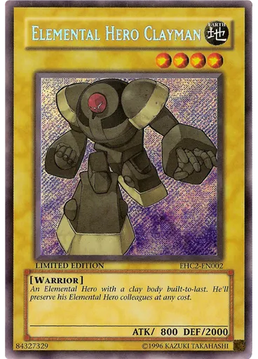 Elemental HERO Clayman — Yu-Gi-Oh! Elemental Hero Collection 2