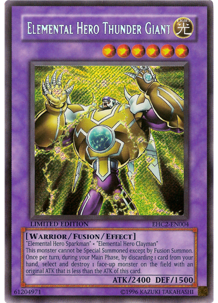 Elemental HERO Thunder Giant
